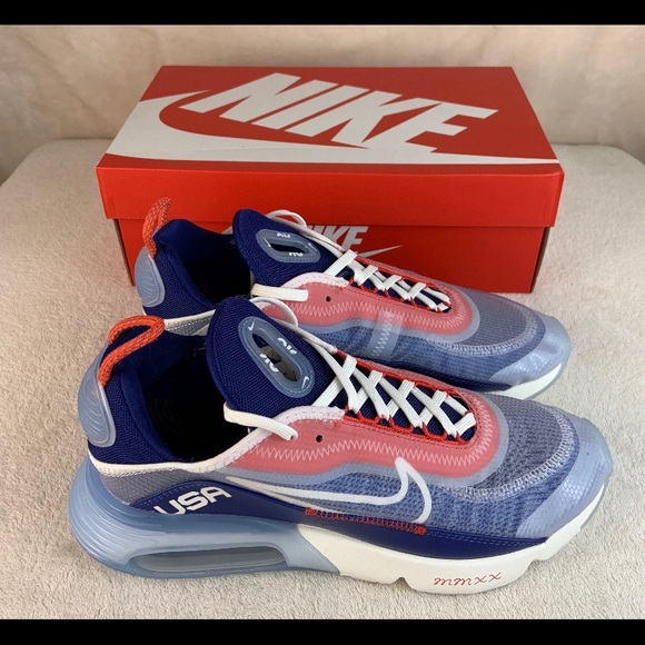 air max 2090 red white blue